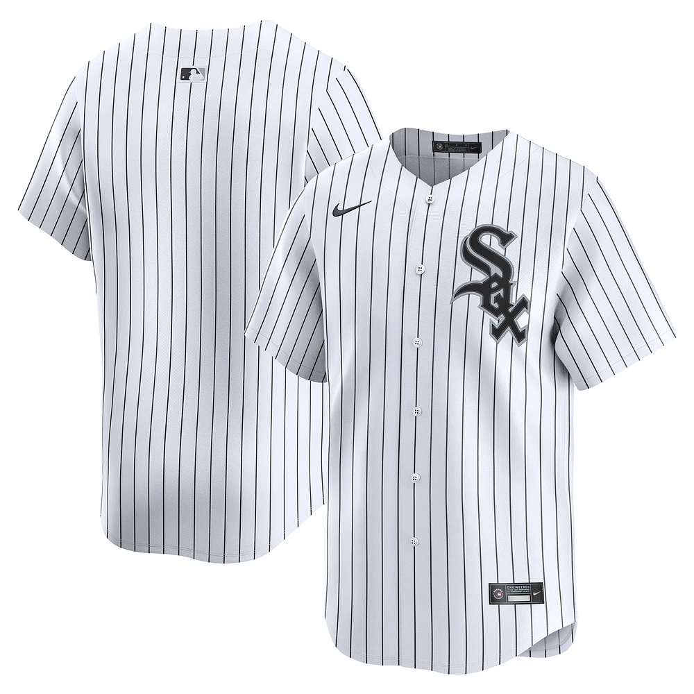 Maillot Nike Chicago White Sox Domicile Limited pour Homme Blanc