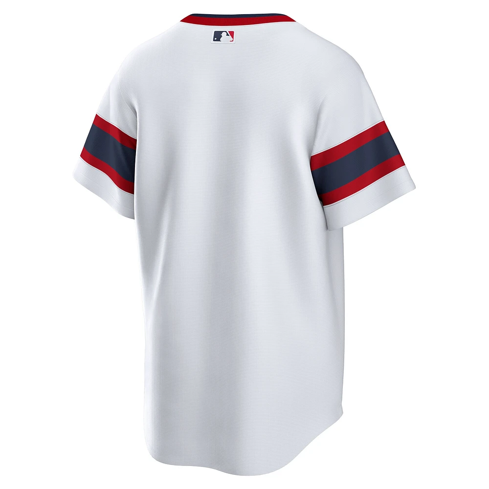 Men's Nike White Chicago Sox Home Replica Team Jersey