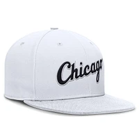 Men's Nike White Chicago Sox True Performance Fitted Hat