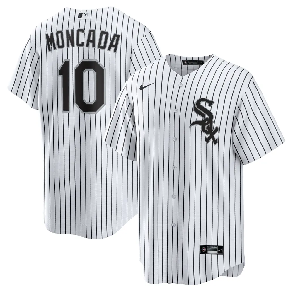 Yoan Moncada Chicago White Sox Autographed White Nike Replica Jersey