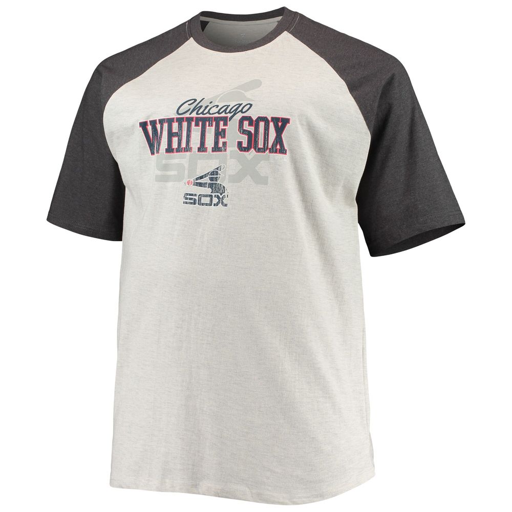 Profile Men's Oatmeal/Heathered Charcoal Chicago White Sox Big