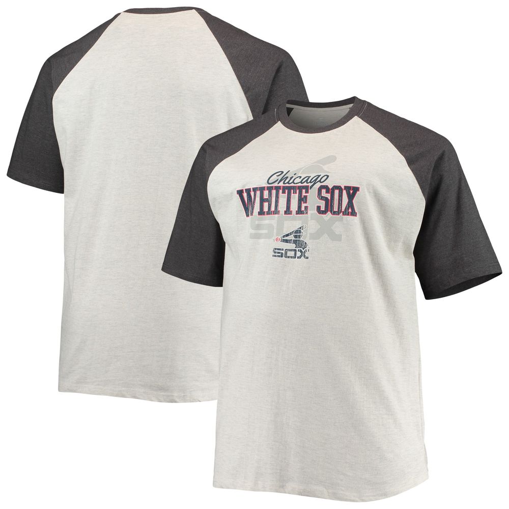 Profile Men's Oatmeal/Heathered Charcoal Chicago White Sox Big