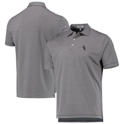 Peter Millar Presidents Cup Gray Hales Performance Jersey Polo