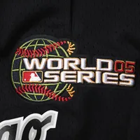 Men's Pro Standard Black Chicago White Sox 2005 World Series Mesh Shorts
