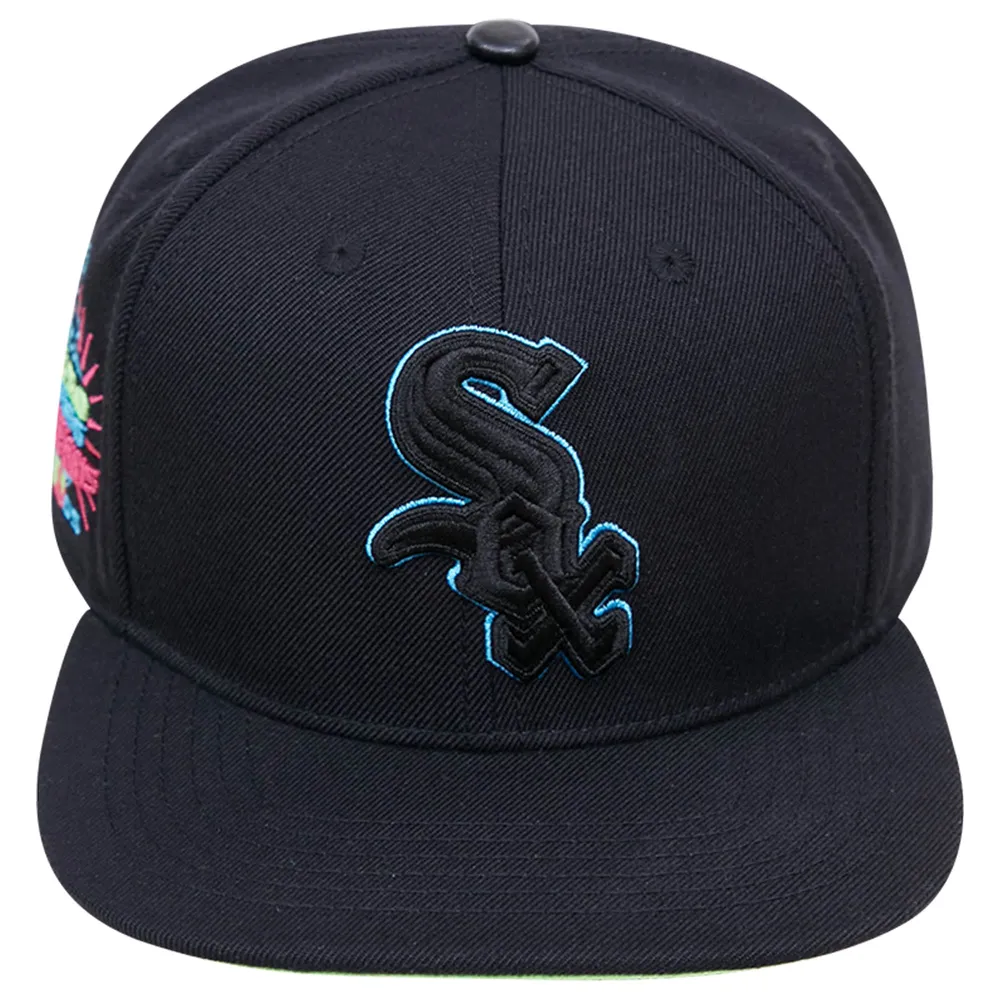 Men's Toronto Blue Jays Pro Standard Gray Washed Neon Snapback Hat