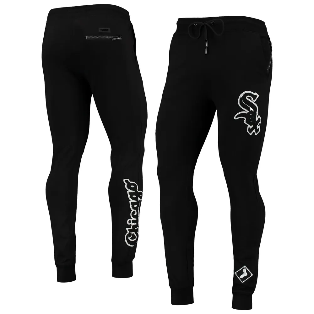 Men's Chicago White Sox Pro Standard Black Logo Jogger Pants