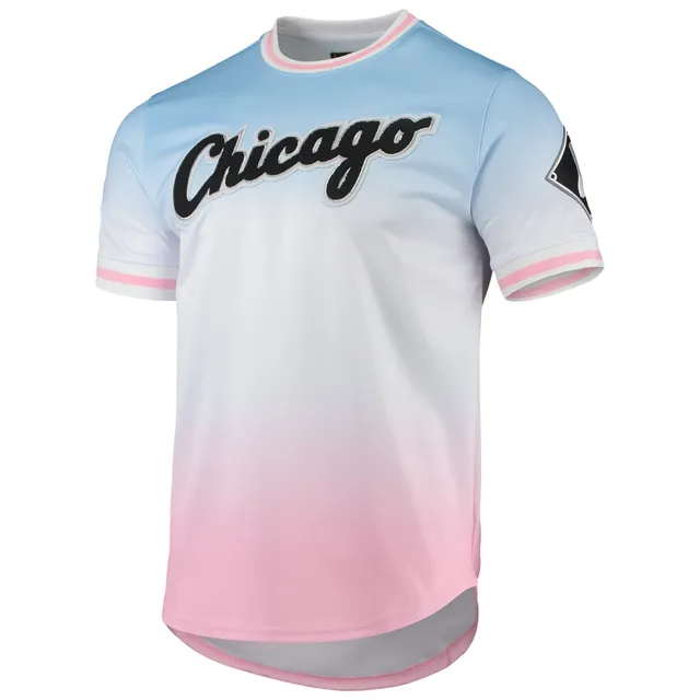 Men's Pro Standard Blue/Pink Chicago White Sox Ombre T-Shirt