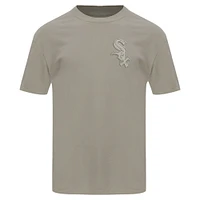 Men's Pro Standard Tan Chicago White Sox Neutral Drop Shoulder T-Shirt