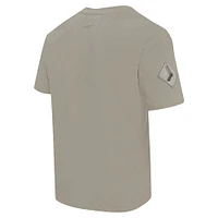 Men's Pro Standard Tan Chicago White Sox Neutral Drop Shoulder T-Shirt