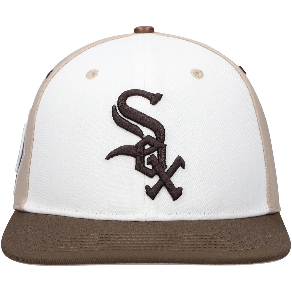 Lids Chicago White Sox Pro Standard Chocolate Ice Cream Drip Snapback Hat -  White/Brown