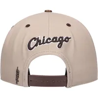 Casquette Pro Standard Chicago White Sox Chocolate Ice Cream Snapback pour homme, blanc/marron