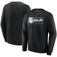 Men's Profile Black Chicago White Sox Big & Tall Pullover Sweatshirt