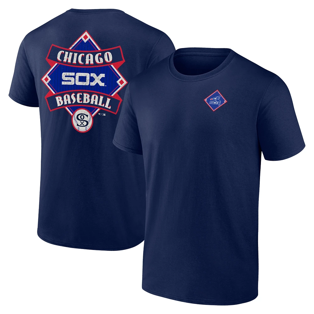 T-shirt Profile pour hommes, bleu marine, Chicago White Sox, Big & Tall Field Play