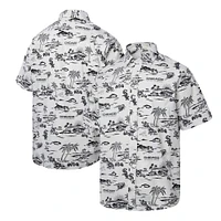 Men's Reyn Spooner White Chicago Sox Kekai Button-Down Shirt