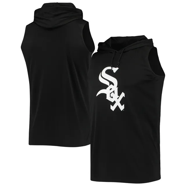 Antigua Women's Chicago White Sox Black Victory Hooded Pullover