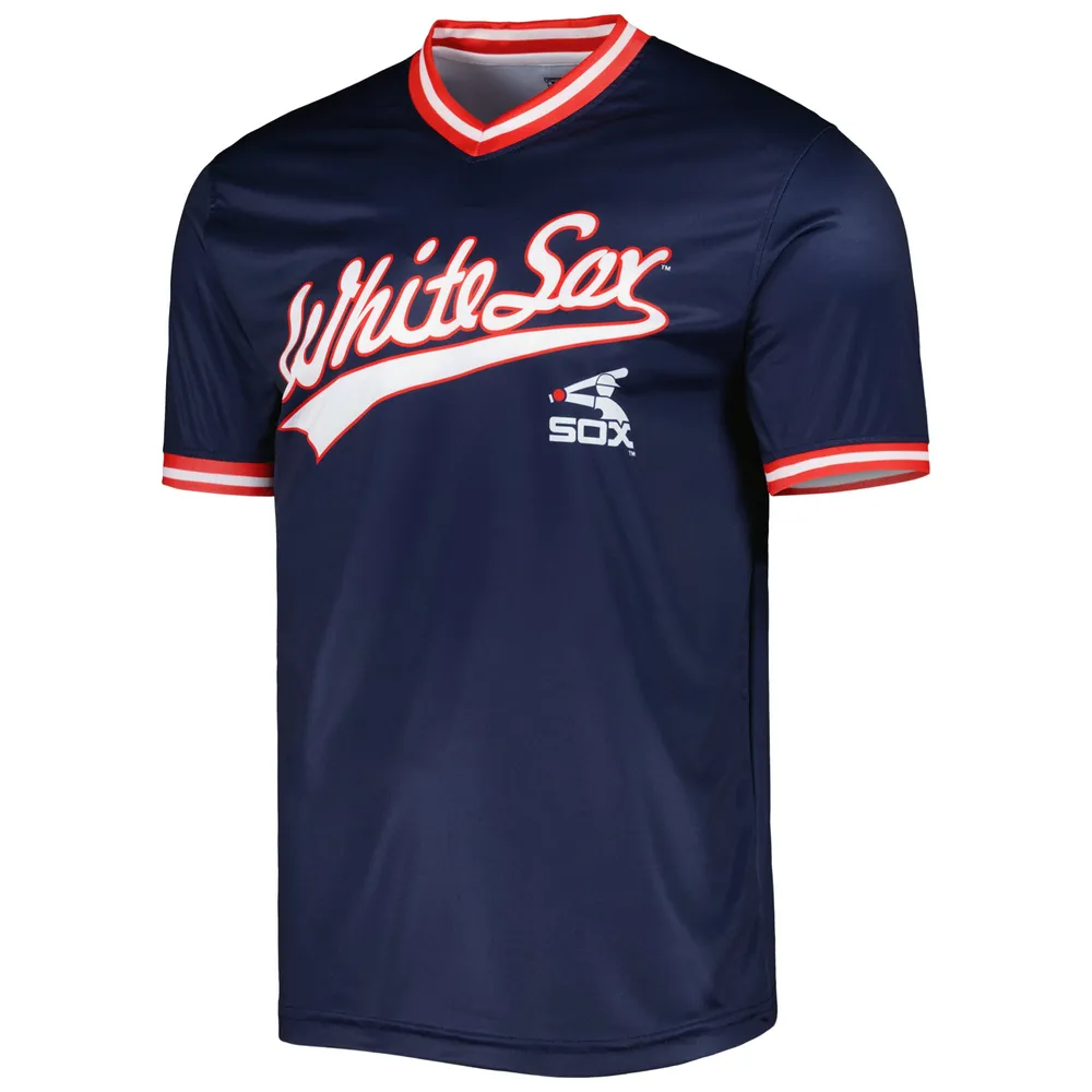 Maillot d'équipe de la collection Cooperstown des White Sox Chicago pour hommes, bleu marine