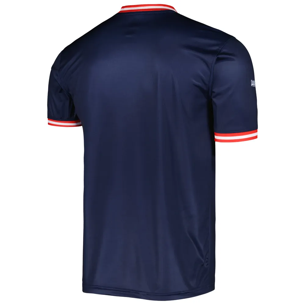 Maillot d'équipe de la collection Cooperstown des White Sox Chicago pour hommes, bleu marine