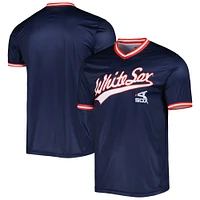 Maillot d'équipe de la collection Cooperstown des White Sox Chicago pour hommes, bleu marine