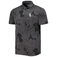 Polo Tommy Bahama Chicago White Sox Blooms noir pour homme