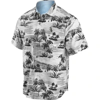 Men's Tommy Bahama Black Chicago White Sox Tropical Horizons Button-Up Shirt