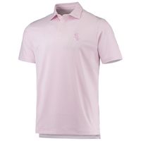 Men's Vineyard Vines Pink/White Chicago White Sox Bradley Stripe Polo