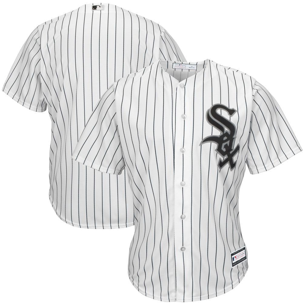 Men's White Chicago Sox Big & Tall Replica Team Jersey