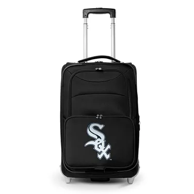 Chicago White Sox MOJO 21" Softside Rolling Carry-On Suitcase - Black