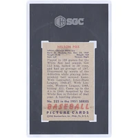 Nelson Fox Chicago White Sox 1951 Bowman #232 SGC Authenticated 3.5 Card
