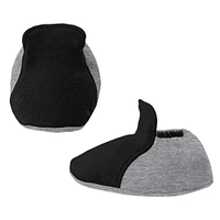 Newborn & Infant Black/Heather Gray Chicago White Sox Little Champ Three-Pack Bodysuit Bib Booties Set