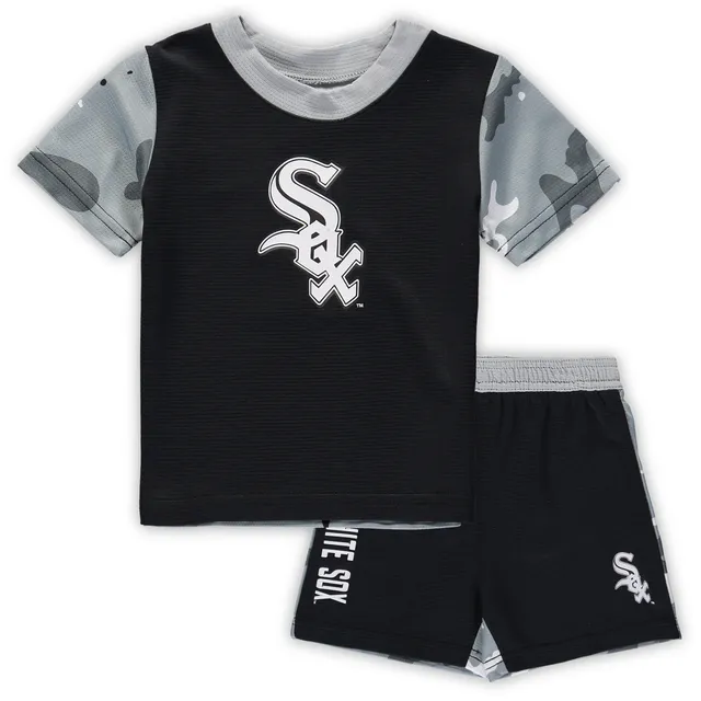 Outerstuff Infant Royal/Heather Gray Los Angeles Dodgers Stealing Homebase 2.0 T-Shirt & Shorts Set