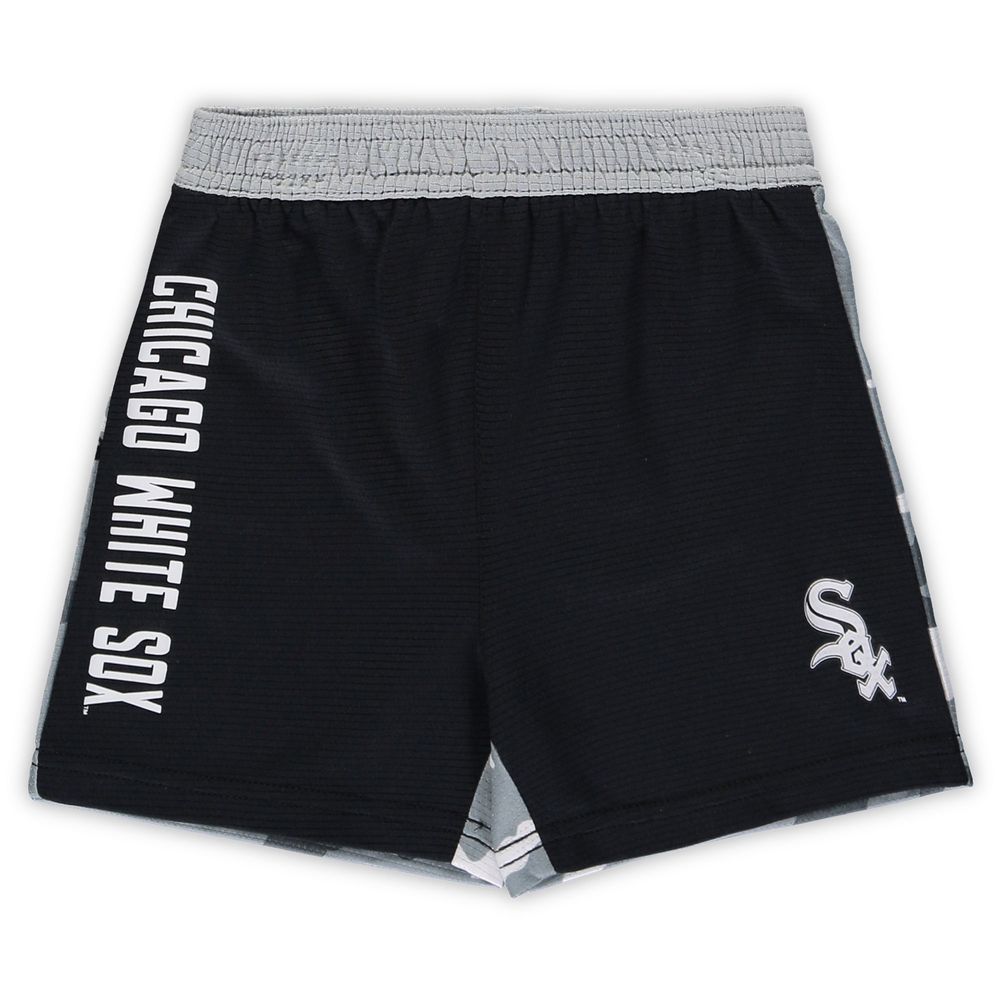 Outerstuff Newborn & Infant Black Chicago White Sox Pinch Hitter T-Shirt & Shorts Set