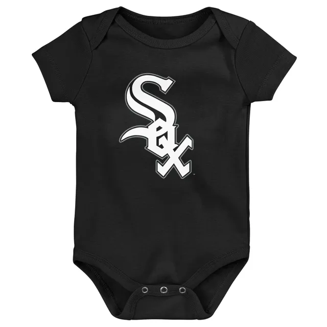 Men's Fanatics Branded Black/Gray Chicago White Sox Primary Logo