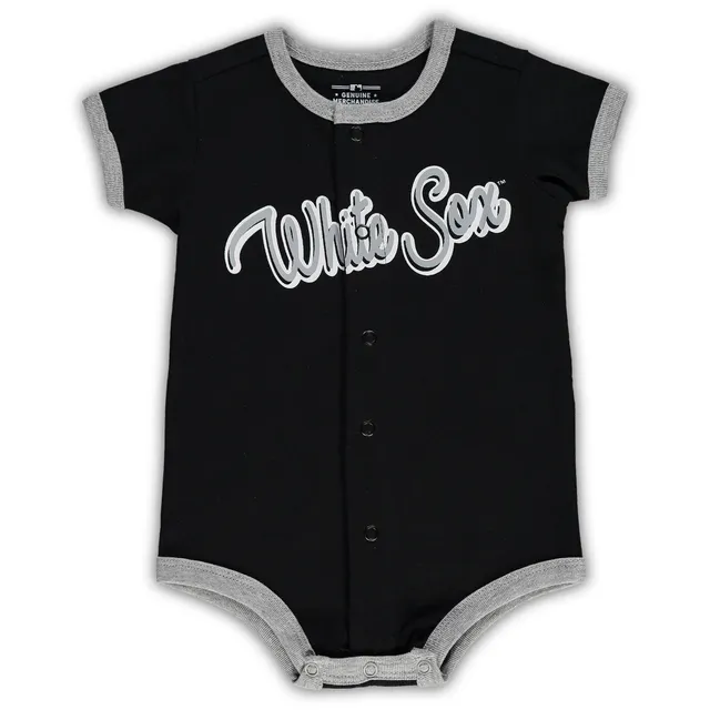 Newborn & Infant Nike White Chicago Cubs Official Jersey Romper 