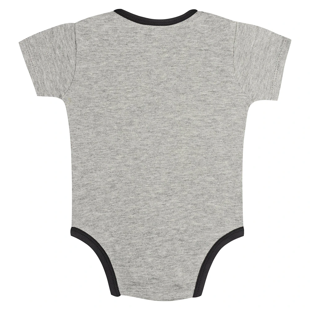 Newborn & Infant Gray/White Chicago White Sox Two-Pack Play Ball Bodysuit Set