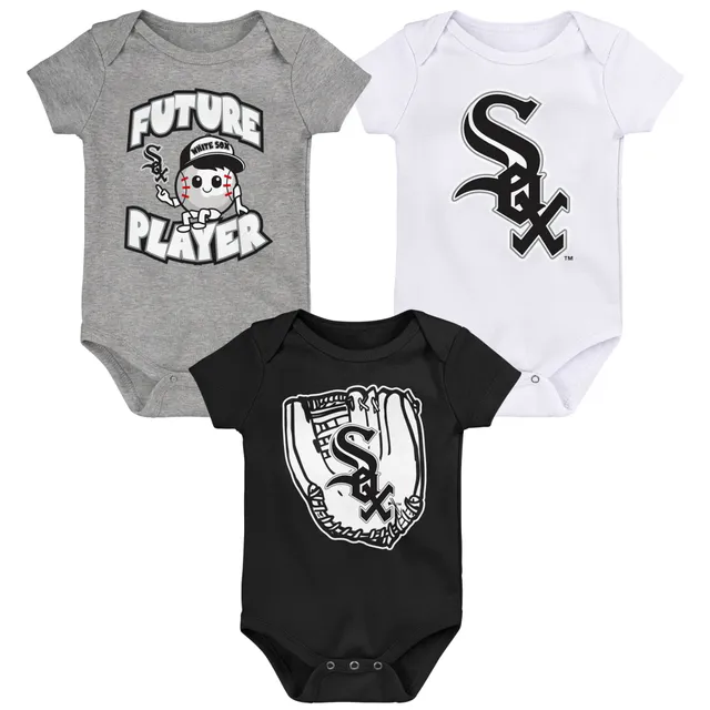 NFL Infant Boys’ 3-Pack Short-Sleeve Bodysuits - Oakland Raiders