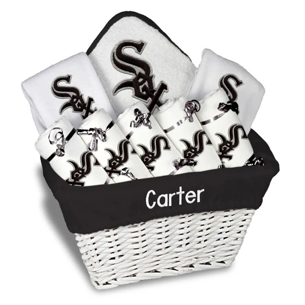 Lids Chicago White Sox Newborn & Infant Personalized Gift Basket