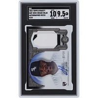 Oscar Colas Chicago White Sox Autographed 2023 Topps Dynasty Tri-Color Relic #DAP-OCO1 #5/10 SGC Authenticated 9.5/10 Rookie Card 