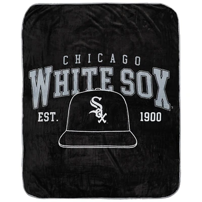 Couverture ultra douce Pegasus Chicago White Sox Vintage Arch 50" x 60"