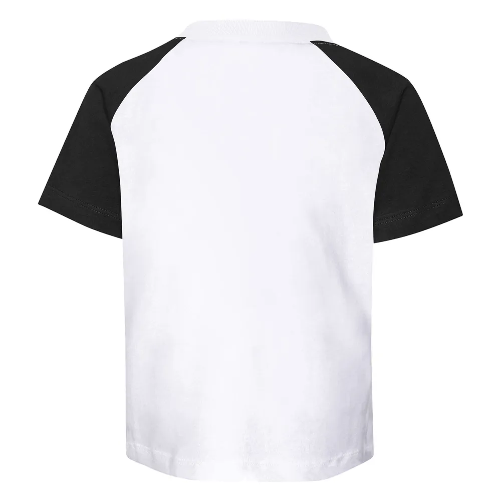 Preschool Chicago White Sox White/Heather Gray Groundout Baller Raglan T-Shirt & Shorts Set