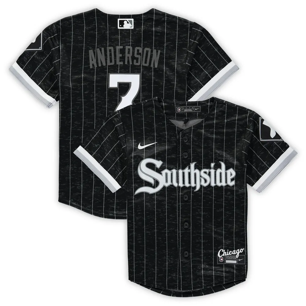 Nike Chicago White Sox City Connect Southside Baseball Jersey Luis