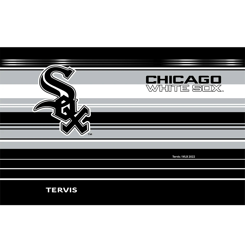 Tervis White Sox de Chicago 30oz. Gobelet à rayures Hype