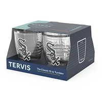 Tervis Chicago White Sox paquet de quatre 12oz. Ensemble de gobelets emblème