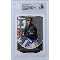 Tim Anderson Chicago White Sox Autographed 2013 Bowman Draft #BDPP13 Beckett Fanatics Witnessed Authenticated Rookie Card