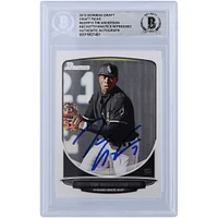 Tim Anderson Chicago White Sox Autographed 2013 Bowman Draft #BDPP13 Beckett Fanatics Witnessed Authenticated Rookie Card
