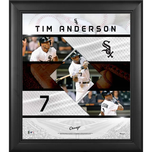 Tim Anderson Chicago White Sox Autographed Fanatics Authentic White Nike  Replica Jersey