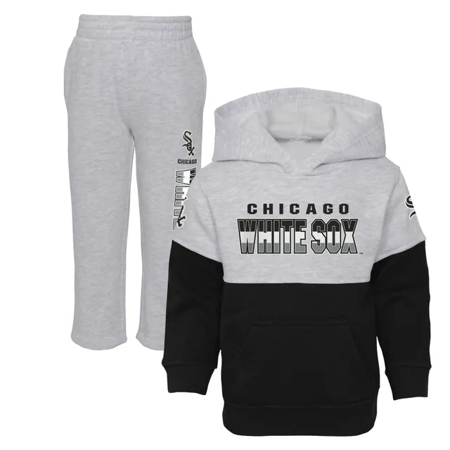 Outerstuff Infant Royal/Heather Gray Chicago Cubs Playmaker Pullover Hoodie & Pants Set