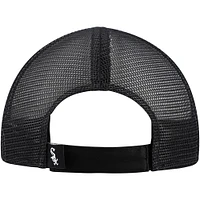 Toddler New Era  White/Black Chicago White Sox Painted A-Frame 9FORTY Trucker Adjustable Hat