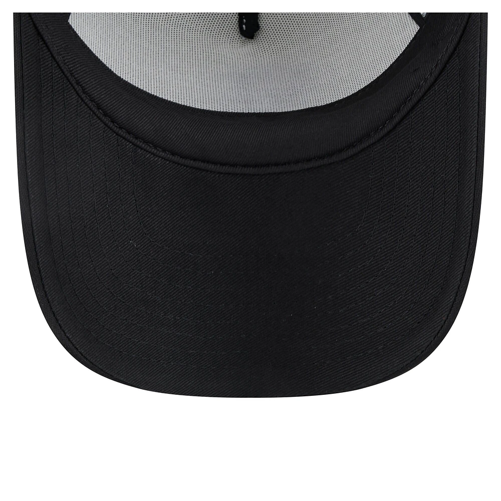 Toddler New Era  White/Black Chicago White Sox Painted A-Frame 9FORTY Trucker Adjustable Hat