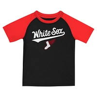 Toddler Nike  Black/Red Chicago White Sox 2025 City Connect T-Shirt & Short Set