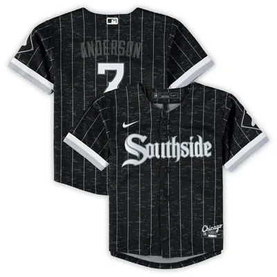 Men's Chicago White Sox Nike Black Alternate Replica Team Jersey